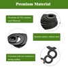 Hexizexi Pack of 80 Washers Black M10 x 16 mm