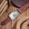 Btilasif Cowboy Belt Buckle for Men Women Mens Bison Belt
