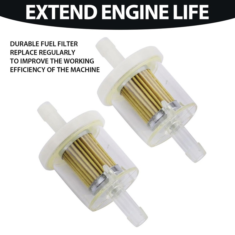 Replacement Fuel Filter Compatible with Briggs Stratton 691035, 40 Micron