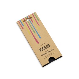 Krom Kendama Kendama String Pack - 10 Extra Strings Neon Strings - 5 unique Colors - Extra long Strings - Strings For Any Kendama