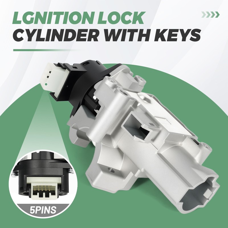 VORGENS Ignition Switch Cylinder Housing 15795321 15795322, w/Ignition Lock Cylinders