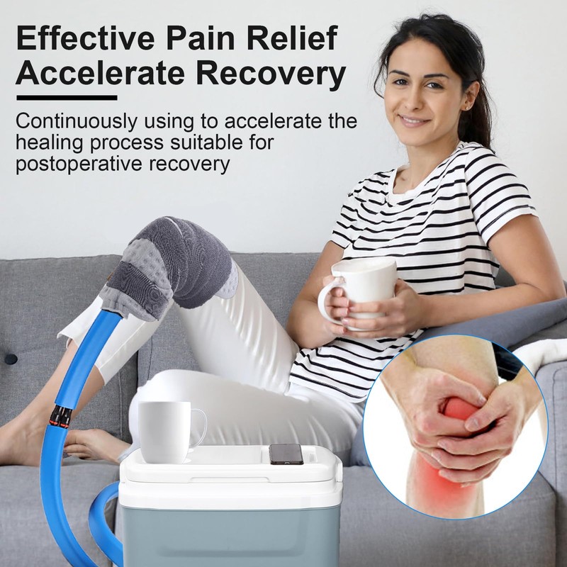 Ice Therapy Machine System for Knee After Surgery, Cold Therapy