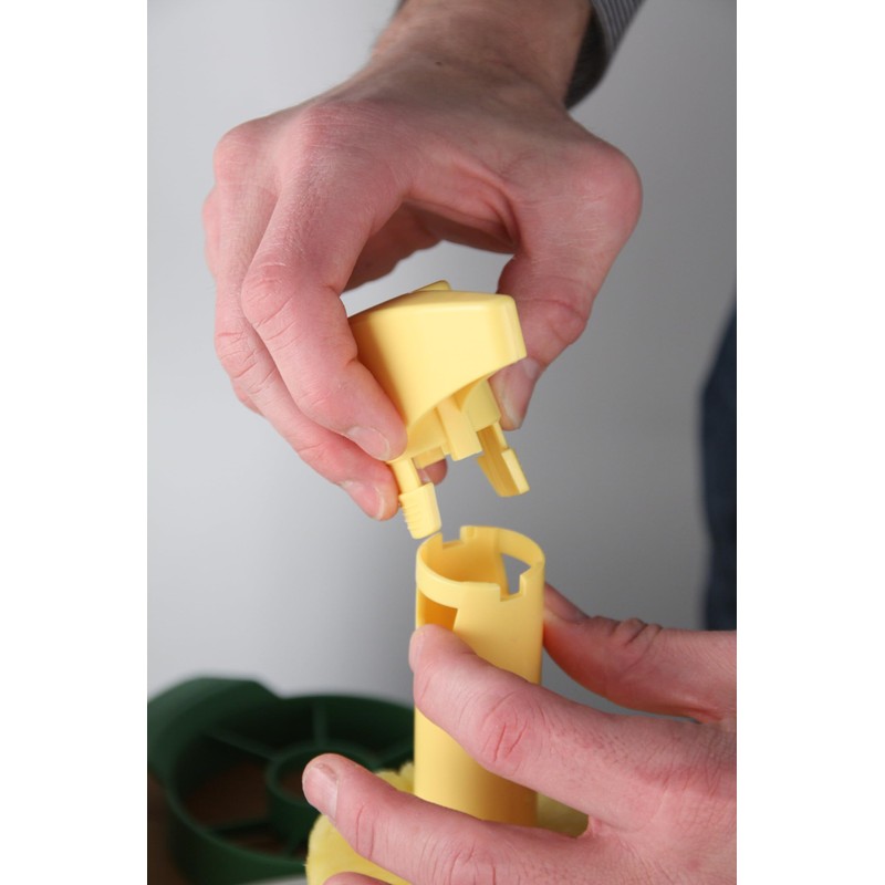 Fackelmann Pineapple Corer, Slicer & Cutter, Plastic, Pineapple Ring Maker