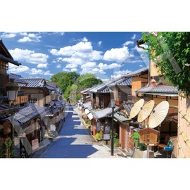 Epoch 22-120s 2,016-Piece Jigsaw Puzzle, Ninenzaka - Kyoto, Very Small Pieces, 19.7 x 29.5 inches (50 x 75 cm), Includes Glue / Spatula / Point Ticket