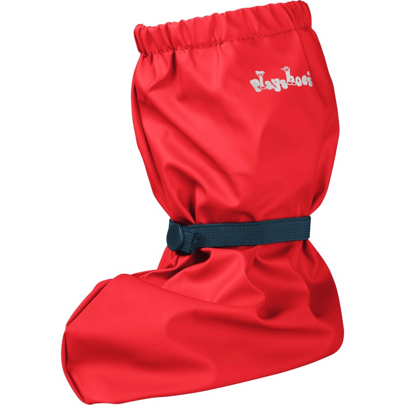 Playshoes Rain Footies, Red, 18-36 months (Manufacturer Size: M)