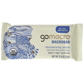 GoMacro Macrobar, Oatmeal Chocolate Chip, 2.3 Ounce