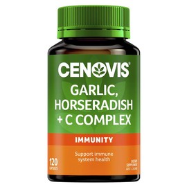 Cenovis Garlic & Horseradish + Vitamin C Complex Cap X 120
