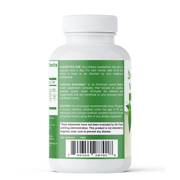 California Essentials Vitamin K2 + D3, High Strength, Helps Bone