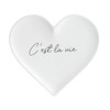 Räder [W] Heart Plate C'est la Vie 15.5 x 15