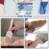 Glarks 21Pcs 320-400 Grits Sanding Sponge Sanding Pads Sanding Blocks