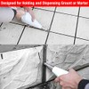 Goldblatt 4 Pieces Tile Grout Masonry Mortar Bag Set, Includes