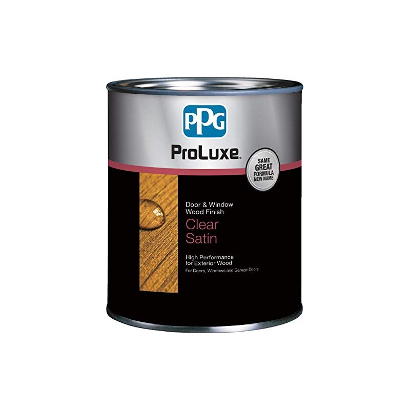 PPG ProLuxe Door and Window Wood Finish, 1 Quart, 003