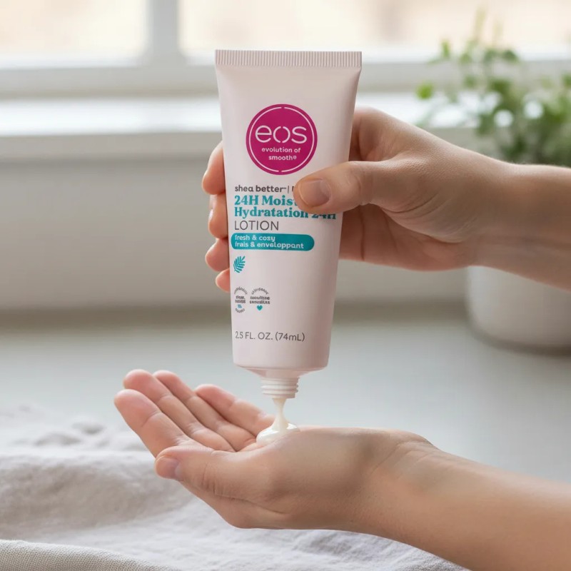 Crema Corporal Eos 24h Viaje Piel Seca 75 Ml