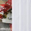 (150cm x 210cm Oval, White) - Newbridge Satin Stripe Weave