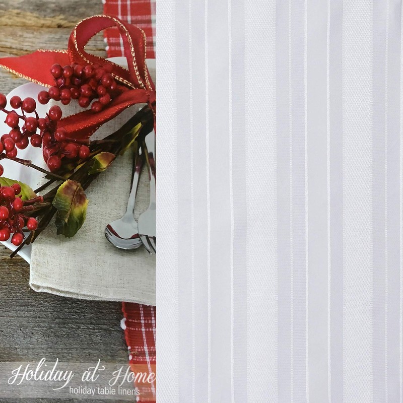 (150cm x 210cm Oval, White) - Newbridge Satin Stripe Weave