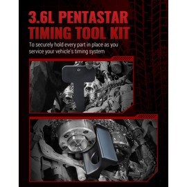 Reywoo 3.6 Pentastar Timing Tool Kit Compatible with 2011 to 2019 Chrysler Dodge Jeep Ram, Replace 10200A 10202 10369A, 3.6L Camshaft Phaser Timing Chain Lock Tool Set