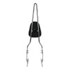 AUFER Detachable Chrome Passenger Backrest Sissy Bar With Backrest Pad
