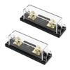 QWORK® ANL Fuse Holder 0/2/4 Gauge with 150 Amp ANL