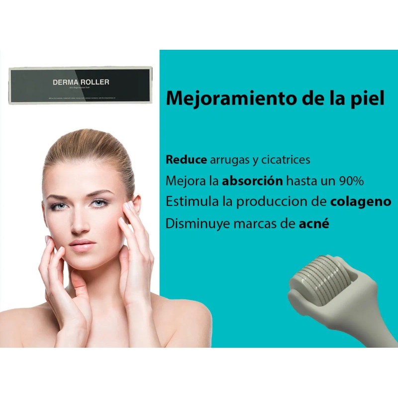 Rodillo Facial De 0.3 Mm Dermaroller