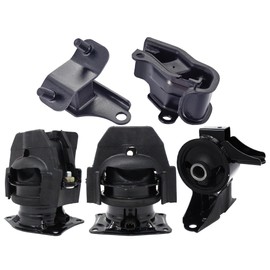 ENA Front Rear Engine and Trans Mount Set of 5 Compatible with Honda 2005 2006 Odyssey Touring EX-L 3.5L Replacement for A4575EL A4555 A4583EL A6582 A6579 9689 9657 8898 8986 9411