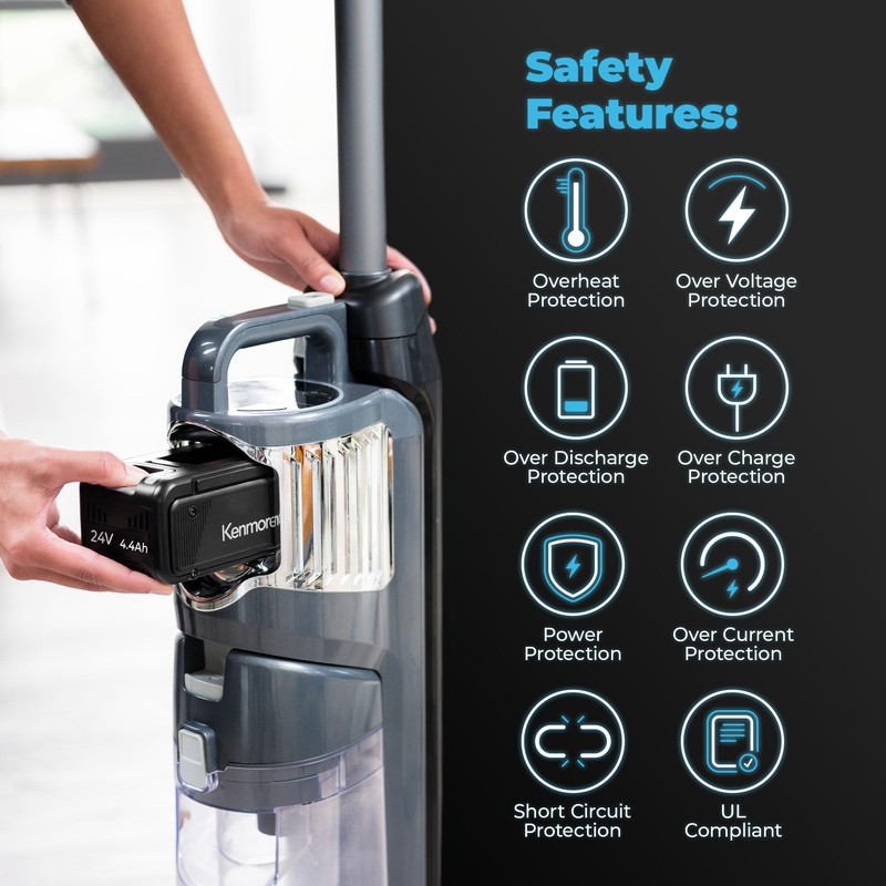 Kenmore KC1000 24V Charging Adapter for Kenmore Elite Litening Cordless