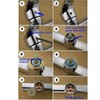 Faucet Valve Replacement Faucet Cartridge Ceramic Disc Cartridge for Single