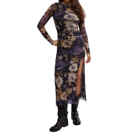 Free People Womens Gianni Maxi Denim Combo Small