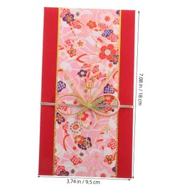 TEHAUX Elegant Chinese Style Wedding Envelope Large Decorative Packet for Money Jewelry