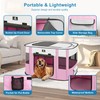 X-ZONE PET Dog Playpen, Puppy Cat Play Pen Portable Foldable