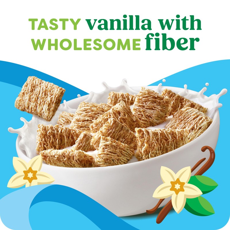 Kashi Breakfast Cereal, Organic, Fiber Cereal, Island Vanilla, 18oz Box