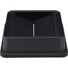 Global Industrial Plastic Swing Lid for Square Trash Container, 35