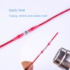 100pcs Solder Seal Wire Connectors | for Small Gauge &