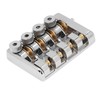 4 String Headless Electric Bass Bridge Zinc Alloy Brass Bridge