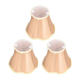 3PCS Modern Fabric Lampshade E14 ClipOn Wall Lamp Candle Chandelier Lamp Shade for Table Light