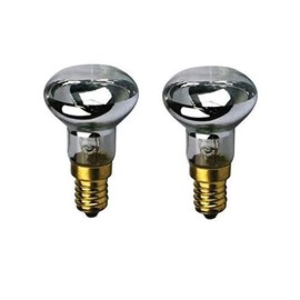 Set of 2 R39 E17 Replacement Light Bulb Motion Lamp 30 Watt Reflector Type