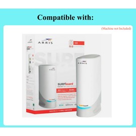 OEM Genuine 12V 1.5A AC/DC Adapter Compatible with Arris Surfboard S33 S33v2 SB00DAD3S33 DOCSIS 3.1 Multi-Gigabit Cable Modem Motorola NVG510 AT&T Router NBSB24120150VU 12VDC Power Supply Cord Charger