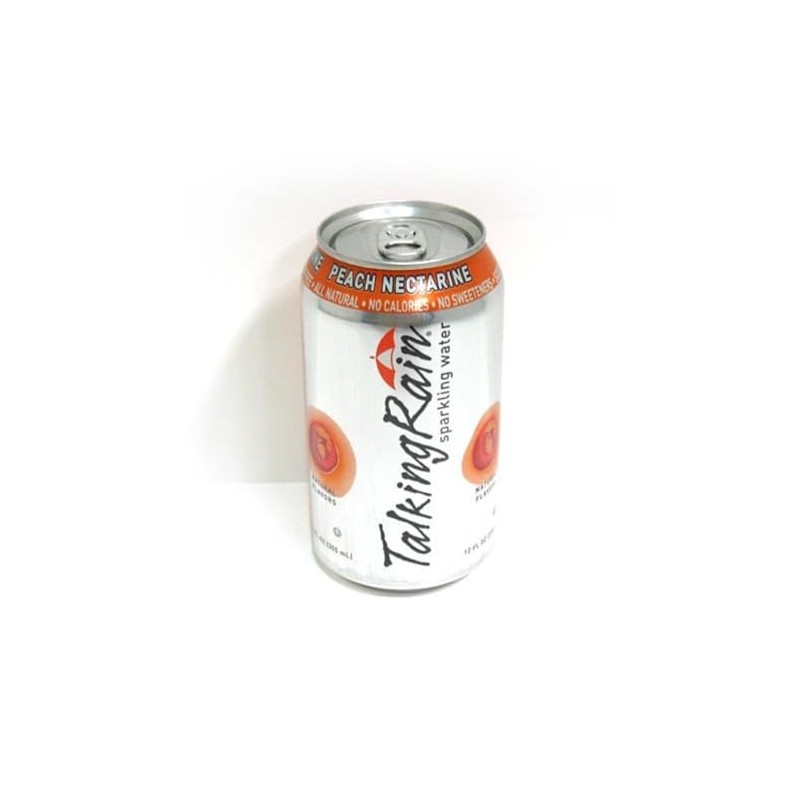 TalkingRain Sparkling Essence Talkingrain Sparkling Essence Peach Nectarine, 12-Ounce Cans