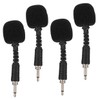 Levemolo 4pcs Noise Canceling Portable Microphone for Live Streaming and
