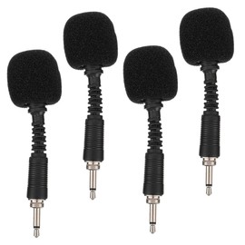 Levemolo 4pcs Noise Canceling Portable Microphone for Live Streaming and Conference Mini Omnidirectional Mic High Sensitivity for Smartphone and Computer Use