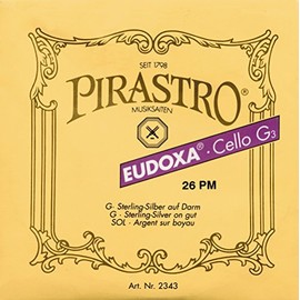 Pirastro 234340 Eudoxa Cello G-3 (26 1/2)