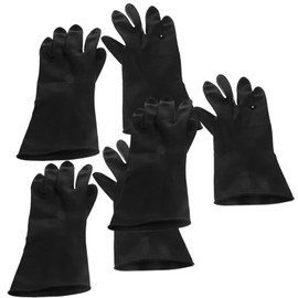 Gatuida 3pairs Hair Dye Glove Slip Shampoo Gloves for Hair Salons Barber Shops and Home Use s