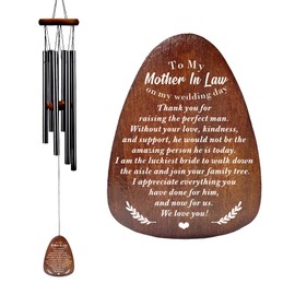 Mother of The Groom Wedding Gift from Bride - Mother in Law Wedding Wind Chime, Thank You Gifts for Mother of Groom from Bride, Mother-in-Law Wedding Keepsake from Daughter in Law