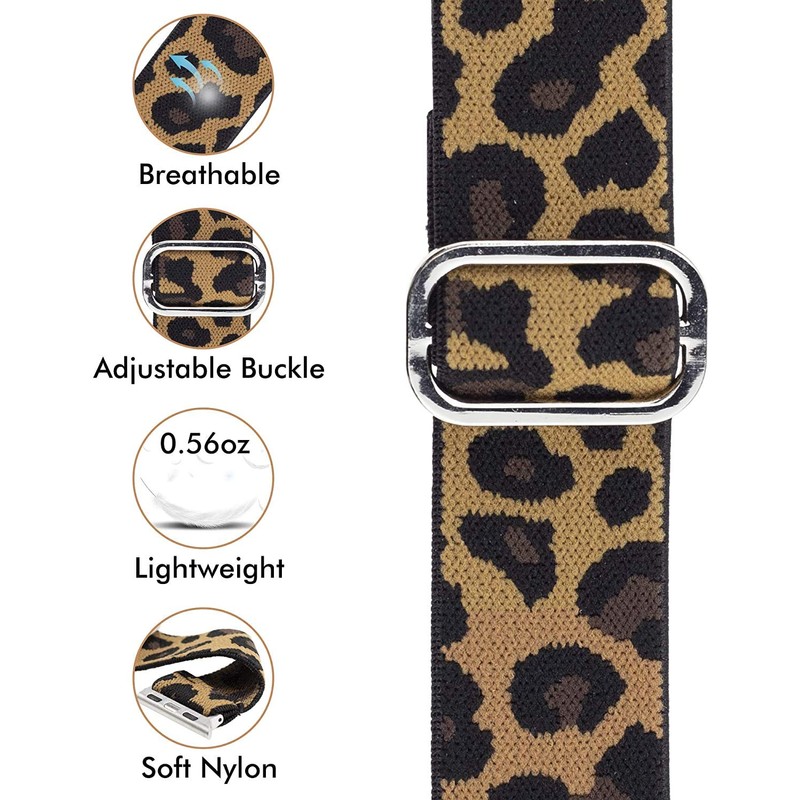 [Lamshaw] Watch Band, Nylon Elastic Band, Sport Band, Replacement Strap,