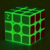 3x3 Fluorescent Speed Cube Glow in Dark Magic Speed Cube