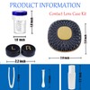 Contact Lens Case with Cleaner Washer Contact Lens Box Kit