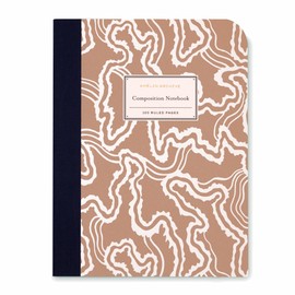 AMÉLIN ARCHIVE Set of 2 Composition Notebooks 9.75" x 7.6" with 100 Lined Pages (Chimie Des Fleurs/Arp)