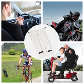 ZHEJIA Arm Cover, Summer, Arm Sleeve, Arm Cover, Anti-Slip, Sweat Absorbent, Quick Drying, Sunscreen, UV Protection, Sports, Exercise, Baseball, Running, Cycling, Men's, Women's, Unisex, Black Free