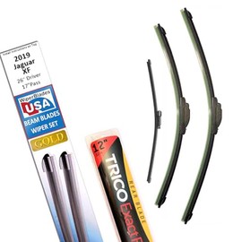 Beam Blade Wipers Replacement Set for 2019 Jaguar XF w/Rear - WiperBladesUSA Gold Beam Wiper Blades Wipers Set