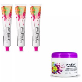RBL 3 Tintes Fantasia Rbl + Crema Pastelice Rbl