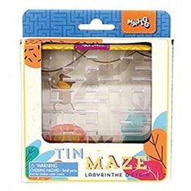 MAJIGG Keycraft Tin Maze Game (3 different designs, 1 will be sent at random)